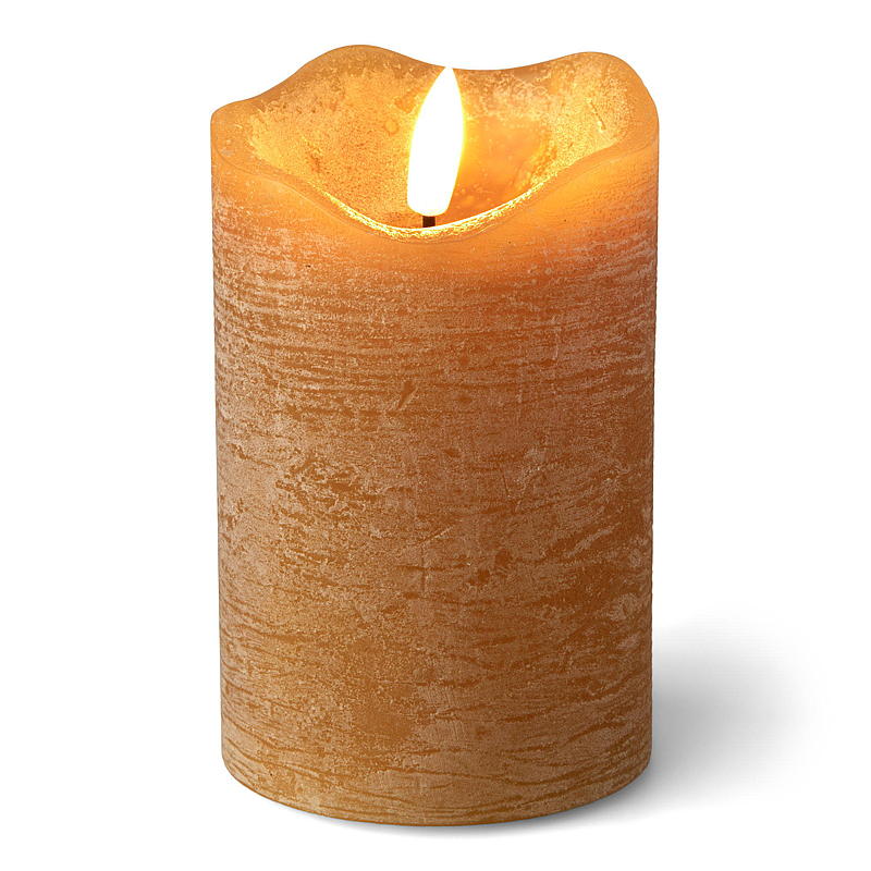 Vie Selected Kubbelys 12 cm ø 7,6 cm LED oker
