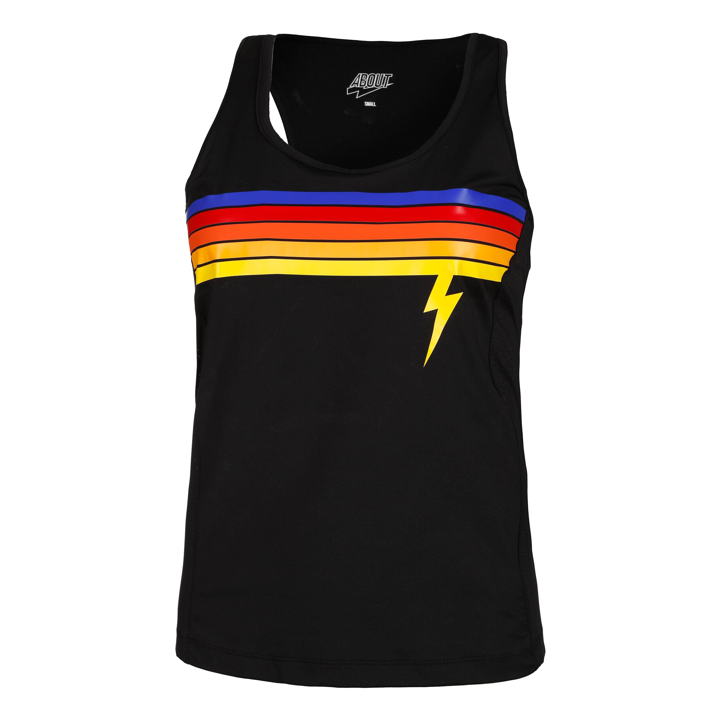 Tech Heritage Tank-Top Damen - Schwarz, Mehrfarbig