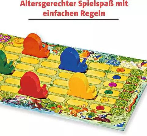 Tempo, kleine Schnecke! - Kinderspiel ab 3 Jahren