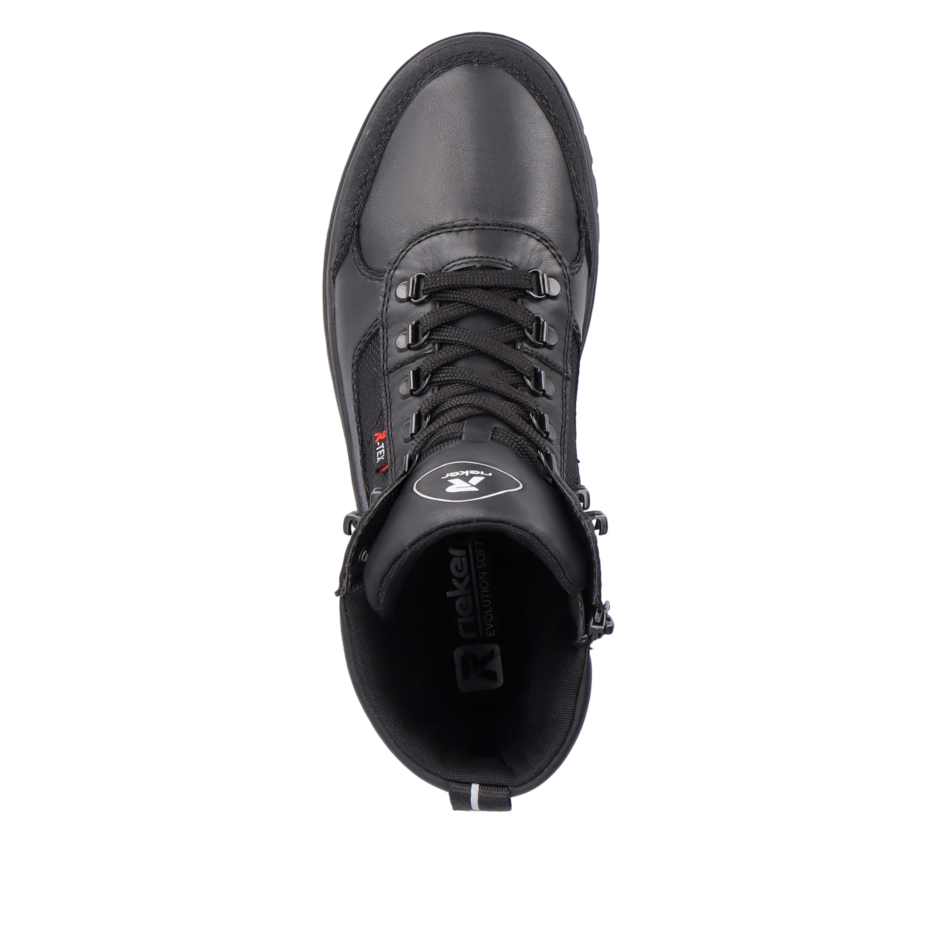 Rieker Herren Schnürstiefel noir