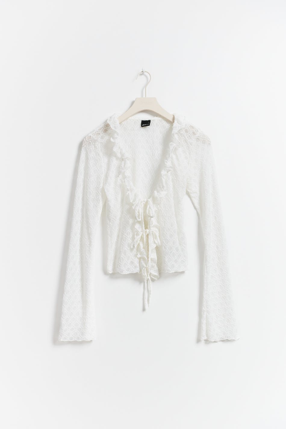 Tie frill top