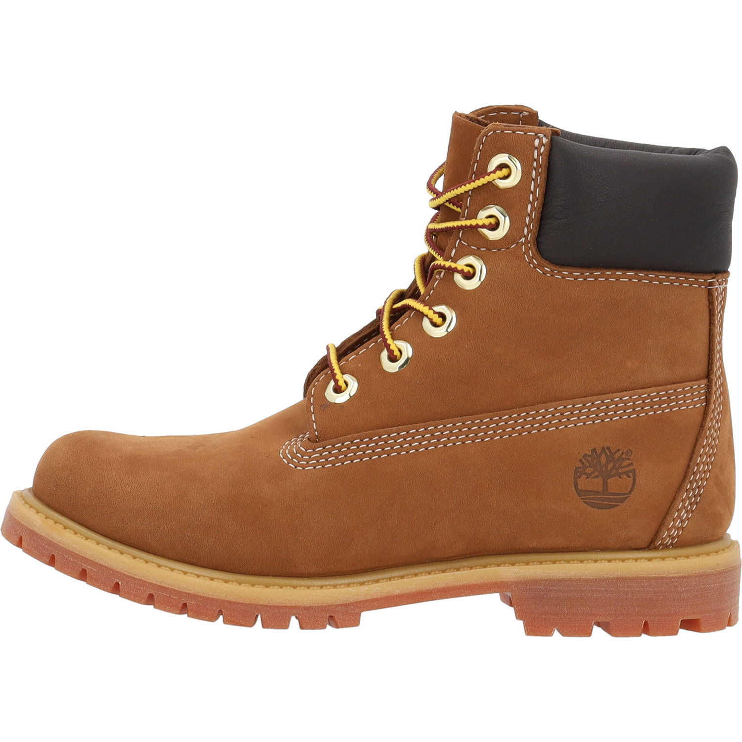 Timberland 6in Premium Boot W, Schnürstiefeletten, Damen, Braun