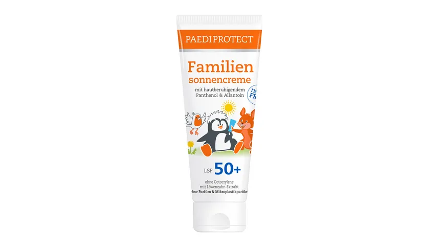 PAEDIPROTECT Familiensonnencreme LSF 50+ 200 ml