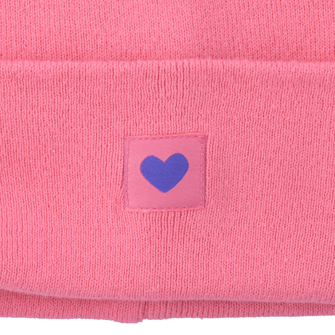 Mädchen Beanie mit breitem Umschlag