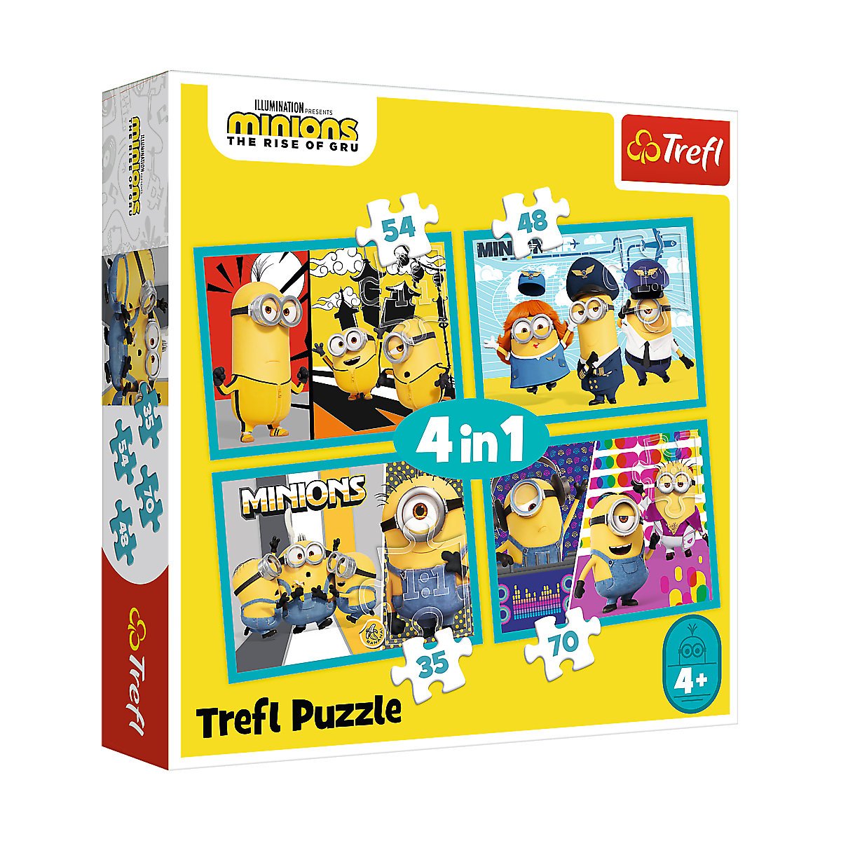 Puzzle 4 in 1 - Minions