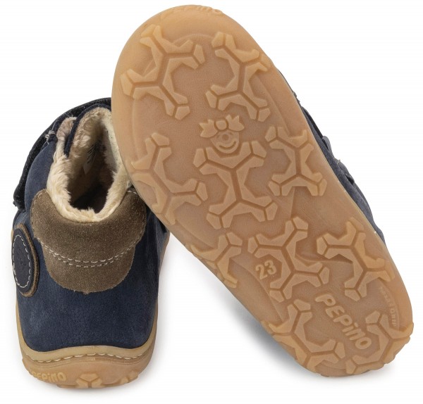 Ricosta Pepino ~ Gedo Lederstiefel Warm ~ Navy
