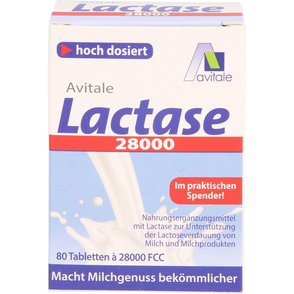 LACTASE 28.000 FCC Tabletten im Spender