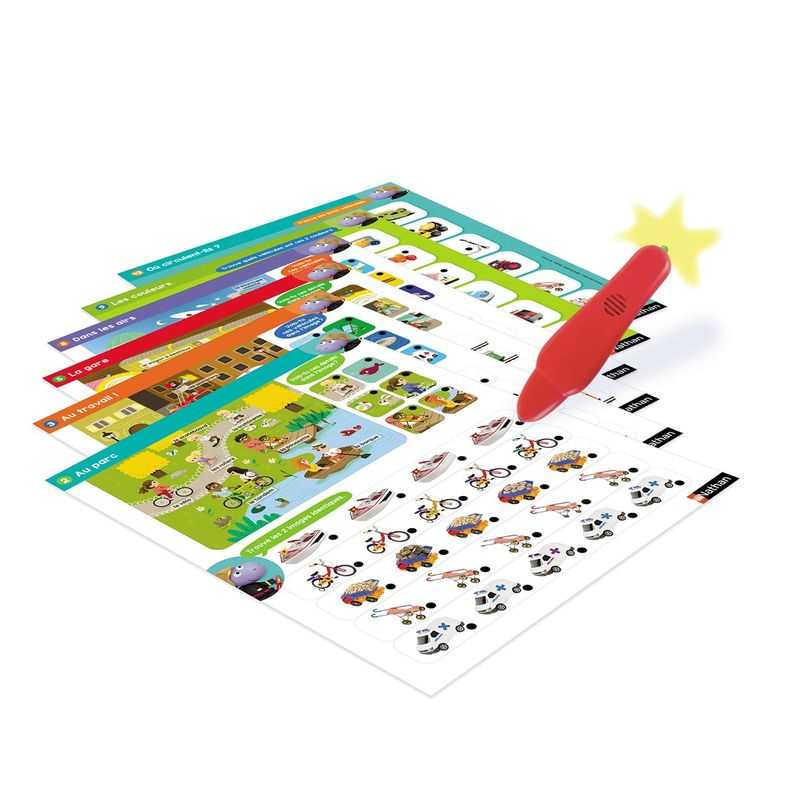 Jeu interactif Electro Les véhicules Nathan