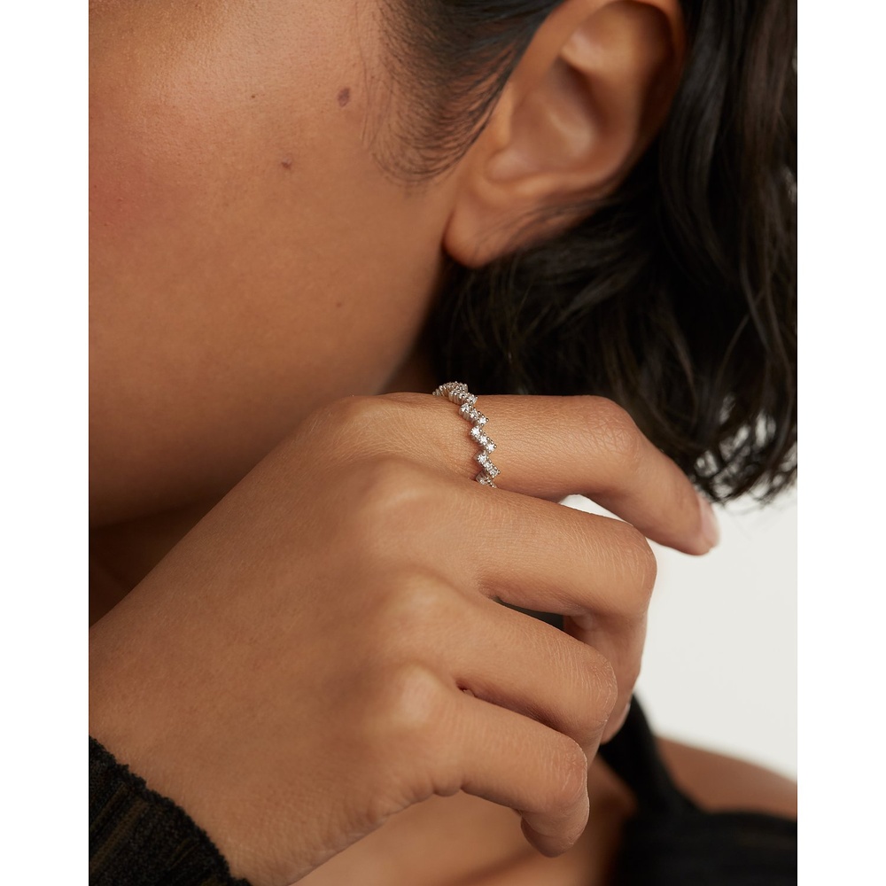 P D Paola Bague pour femme 925 Argent argent Bague