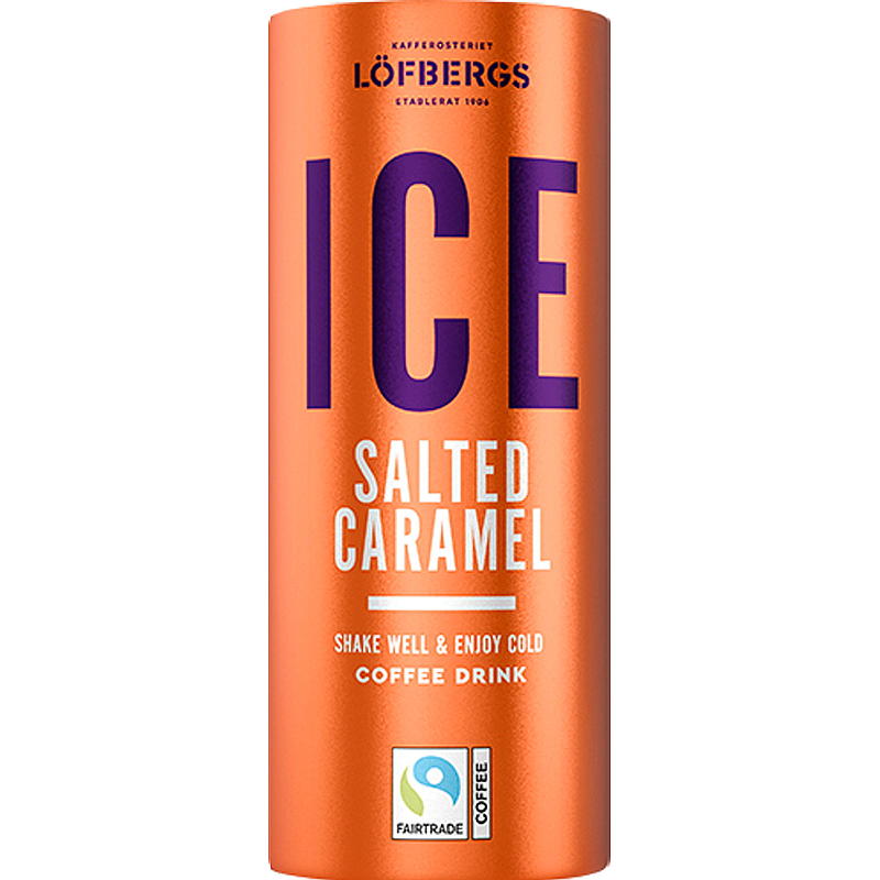 Löfbergs Iskaffe 230 ml Salted caramell Löfbergs lila