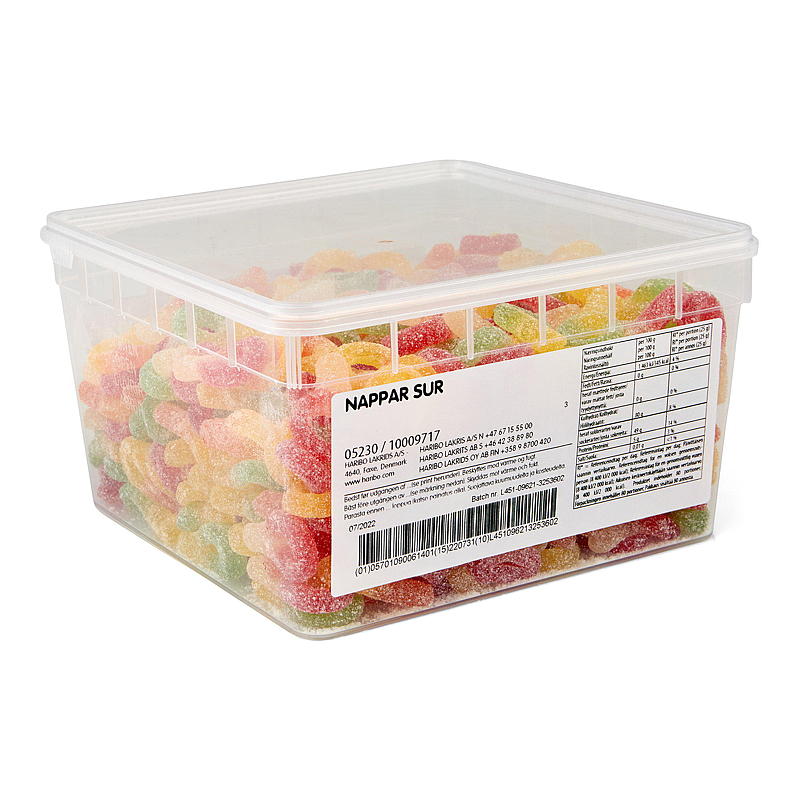 Haribo Sure sutter 2,0 kg