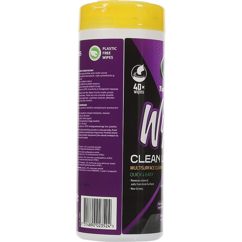 Turtle Wipes clean-up Turtle Wax
