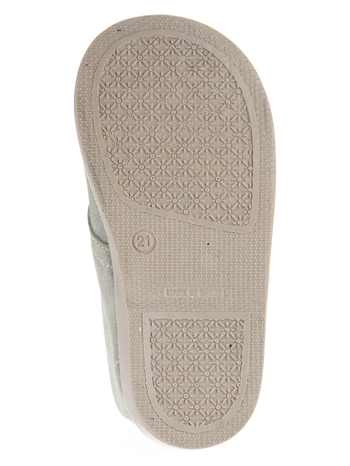 kmins Leder-Schnürschuhe in Hellgrün günstig kaufen