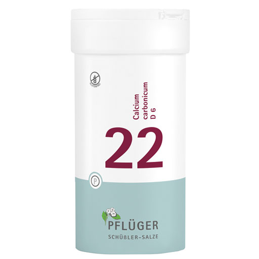 BIOCHEMIE Pflüger 22 Calcium carbonicum D 6 Tabl.  400 St  Tabletten
