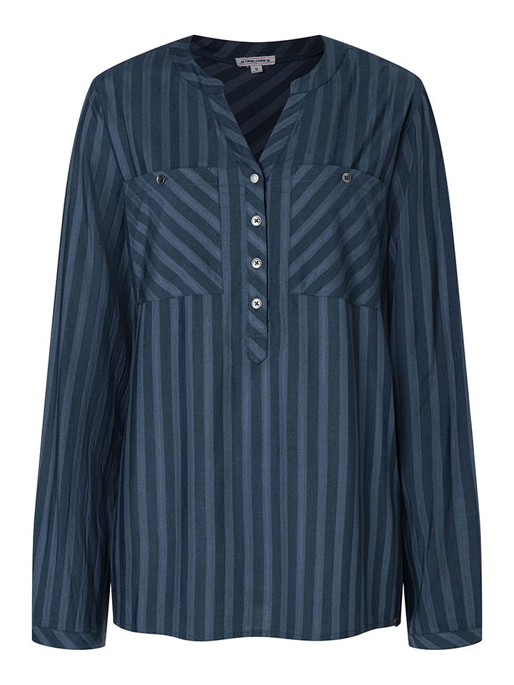 Timezone Bluse in Dunkelblau günstig kaufen