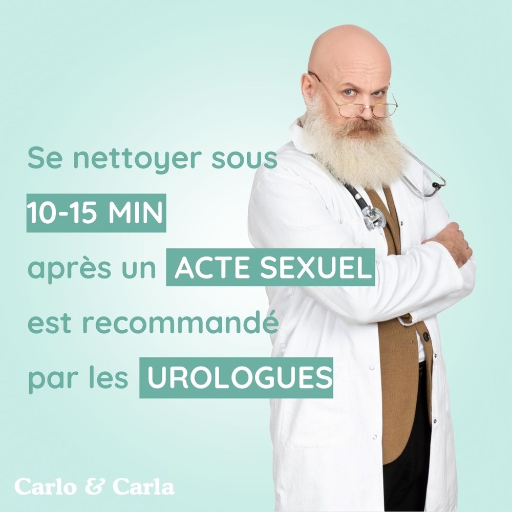 carlo & carla Soin lavant solide dédié aux parties génitales masculines certifié bio, 0 parfum Hygiène intime masculine