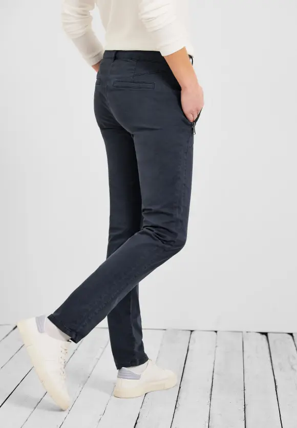 CECIL Loose Fit Hose mit Stretch