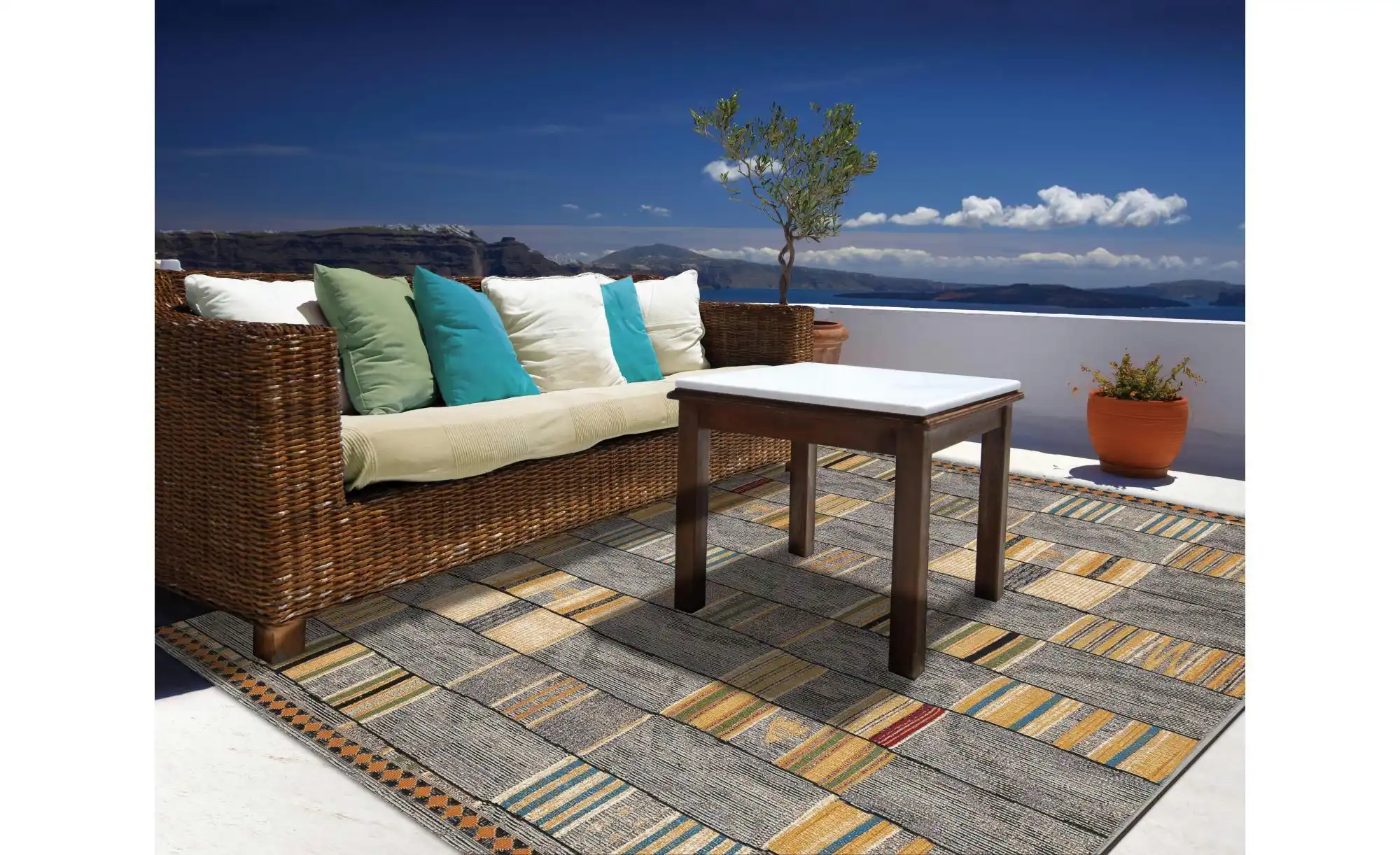 Gino Falcone In-und Outdoor-Teppich