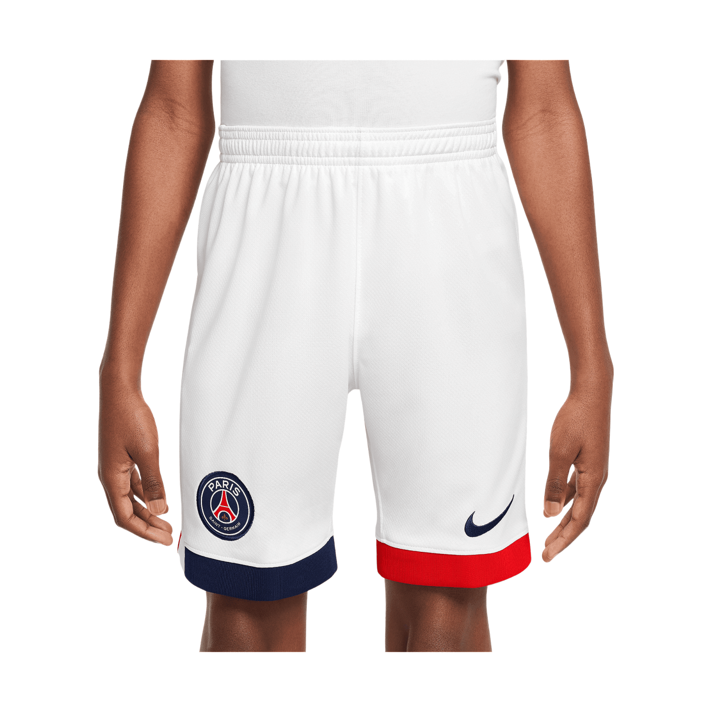 Nike Paris St. Germain Short Away 2024/2025 Kids Weiss F100