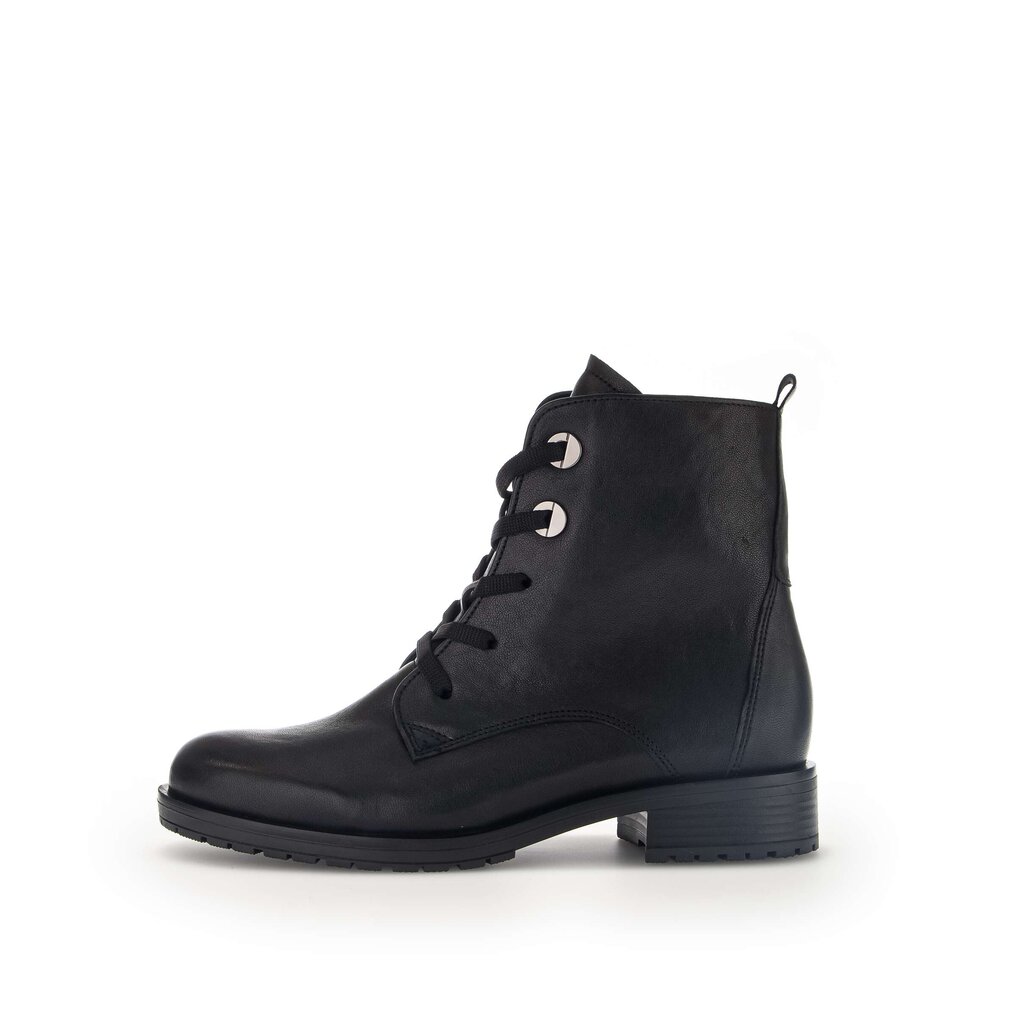 Gabor comfort Schnürstiefelette schwarz