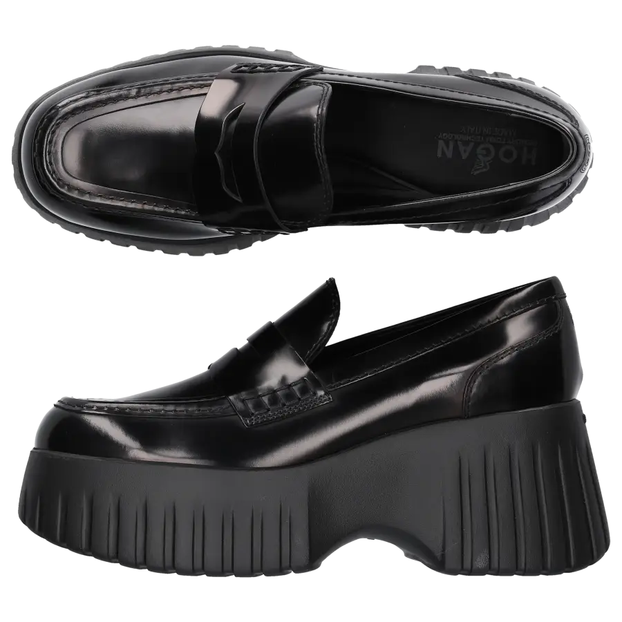 Hogan - Loafer 6510FD Kalbsleder - schwarz