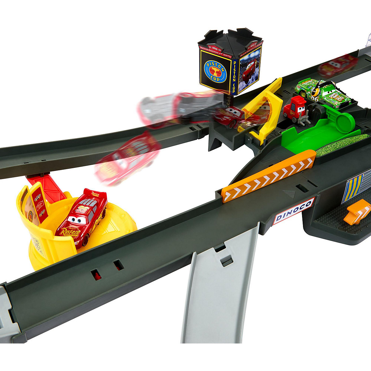Pixar Cars Piston Cup Action-Rennstrecke