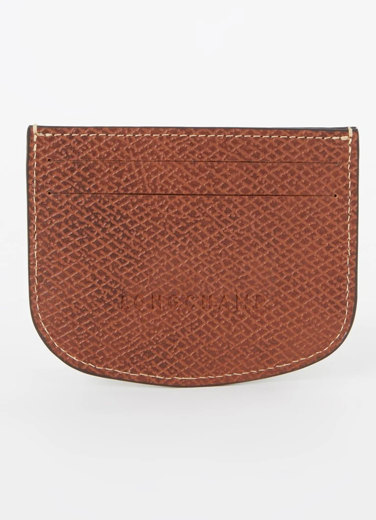Portcard din piele naturală Longchamp