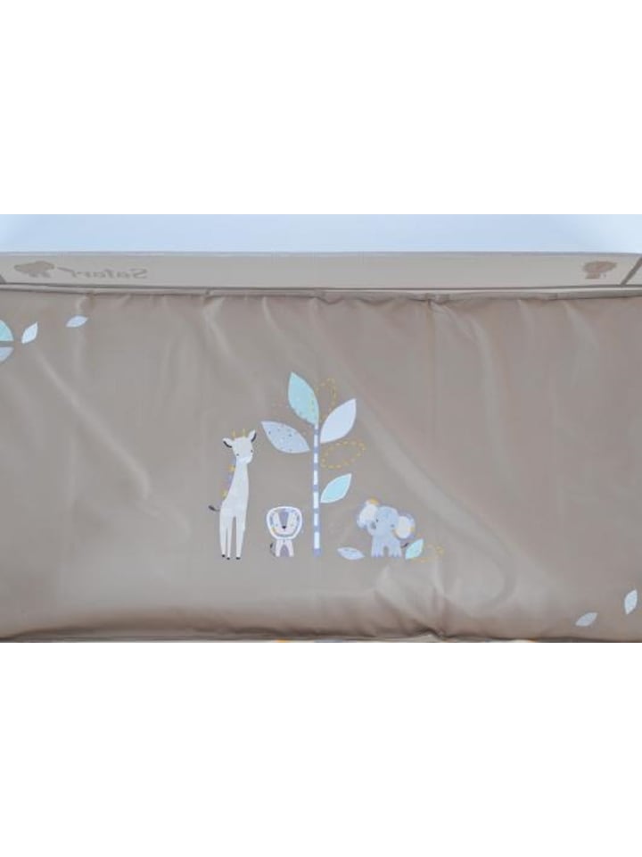 Moni Reisebett, Laufstall Safari in natur günstig kaufen 60x120 cm