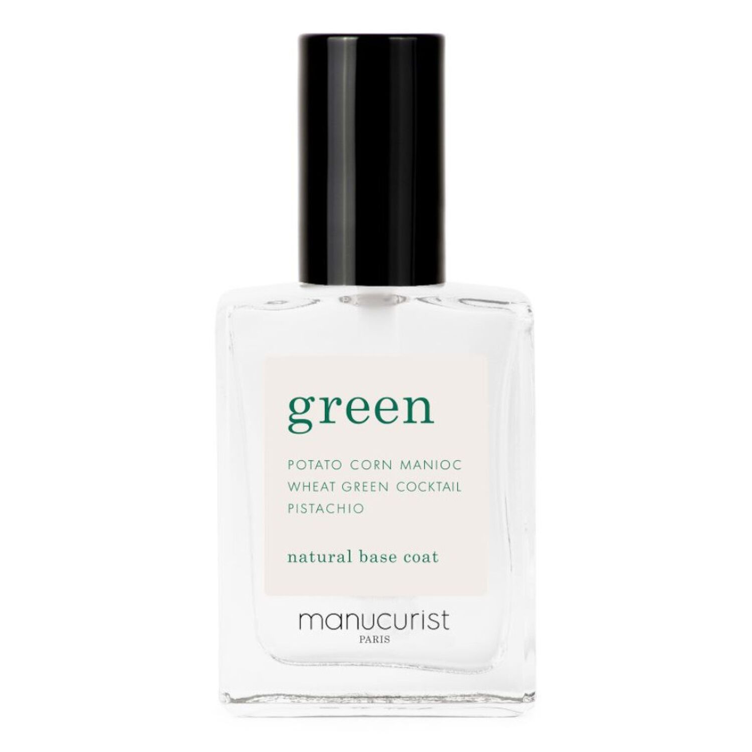 Manucurist Green Base Coat Vernis à Ongles 15 ml
