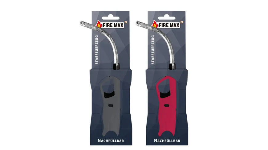 FIRE MAX Stabfeuerzeug Flexibel