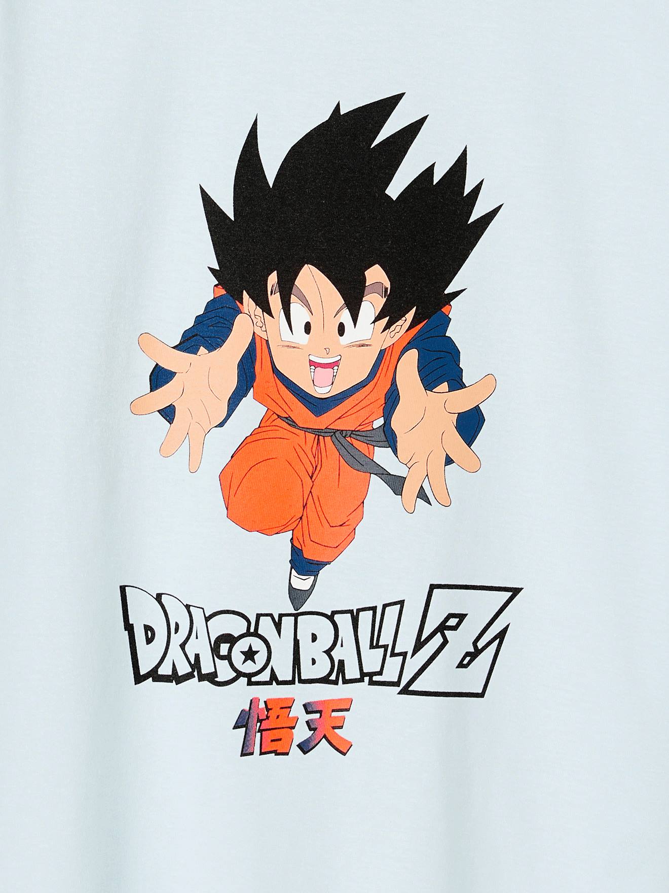 Kinder T-Shirt DRAGON BALL Z - himmelblau