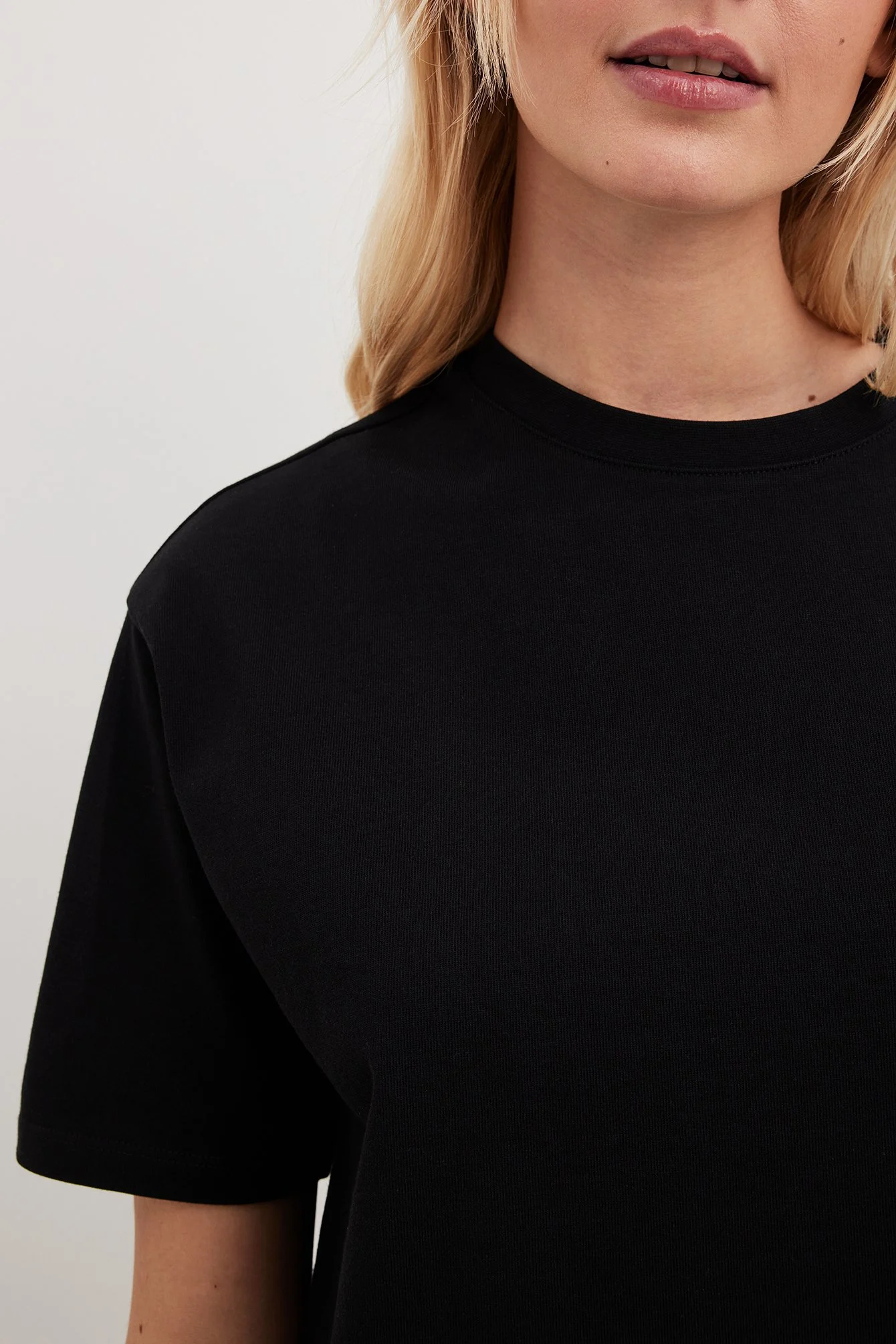 Schweres T-Shirt im Boxy-Look