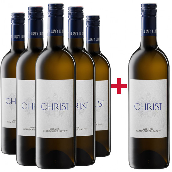 5+1 Paket Wiener Gemischter Satz DAC trocken - Weingut Rainer Christ