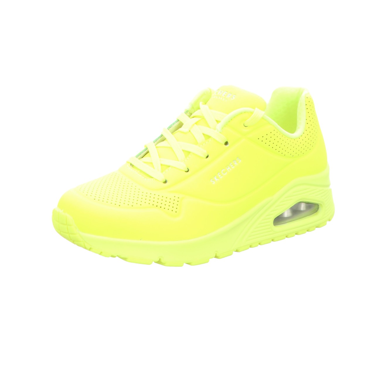 SKECHERS Freizeit Schnürer gelb UNO NIGHT SHADES