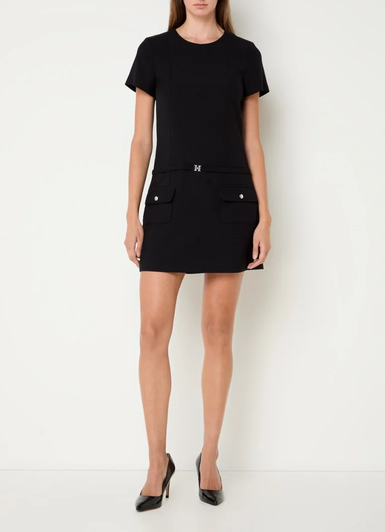 Rochie mini Fifth House Dionne cu buzunare aplicate