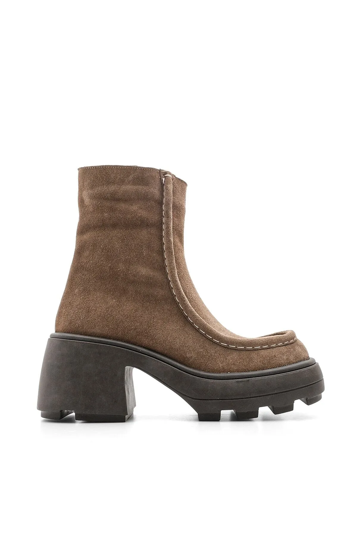 Marjin  Stiefelette - Braun - Blockabsatz