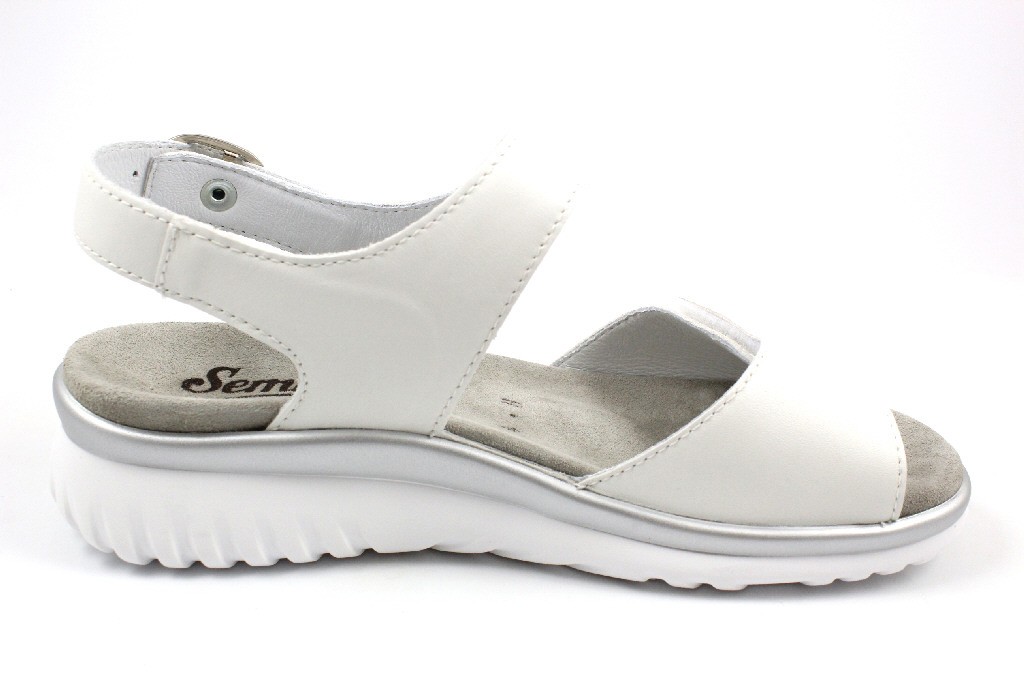 SEMLER Komfort Sandalen weiss SOFT-NAPPA