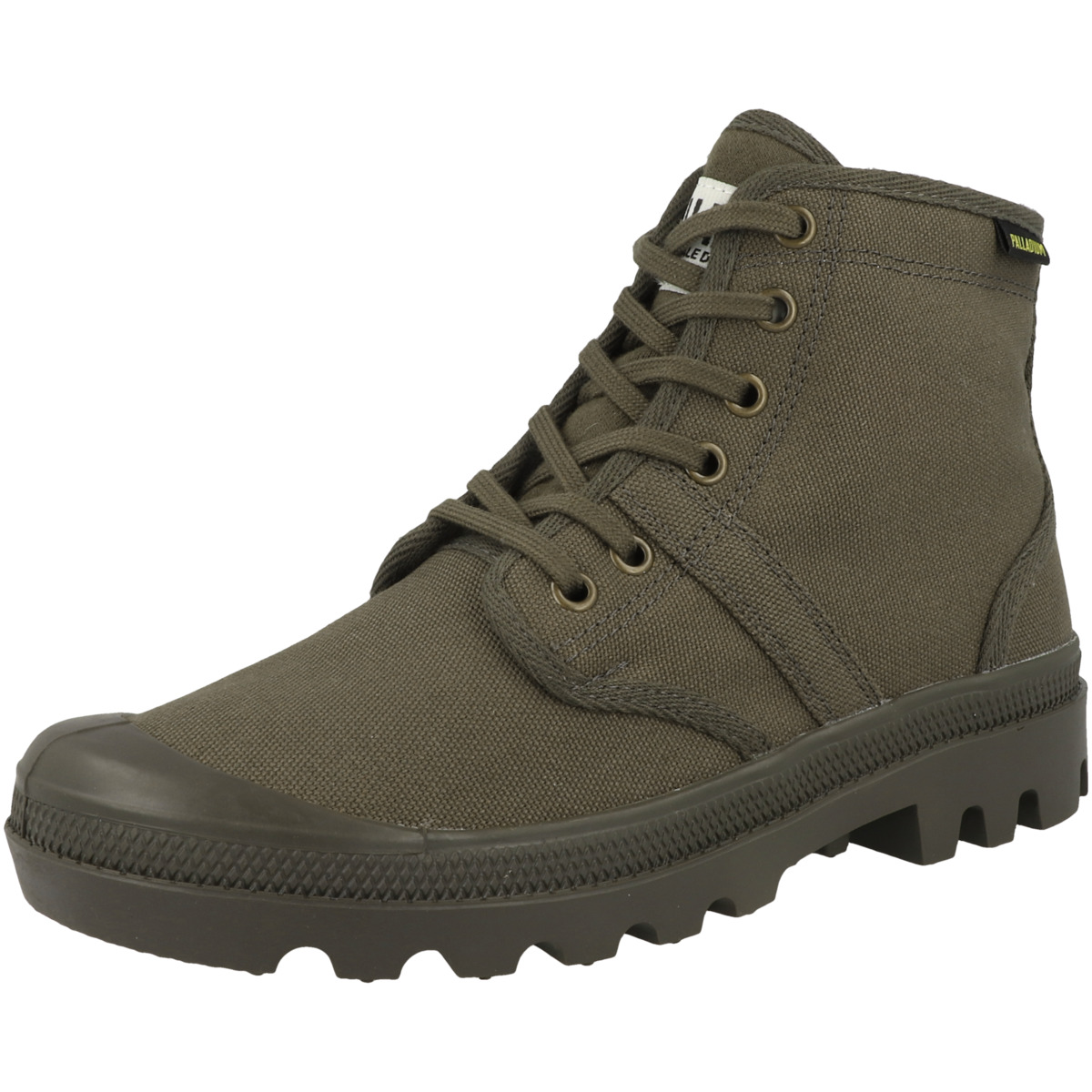Palladium Pallabrousse Schnürboots dunkelgruen