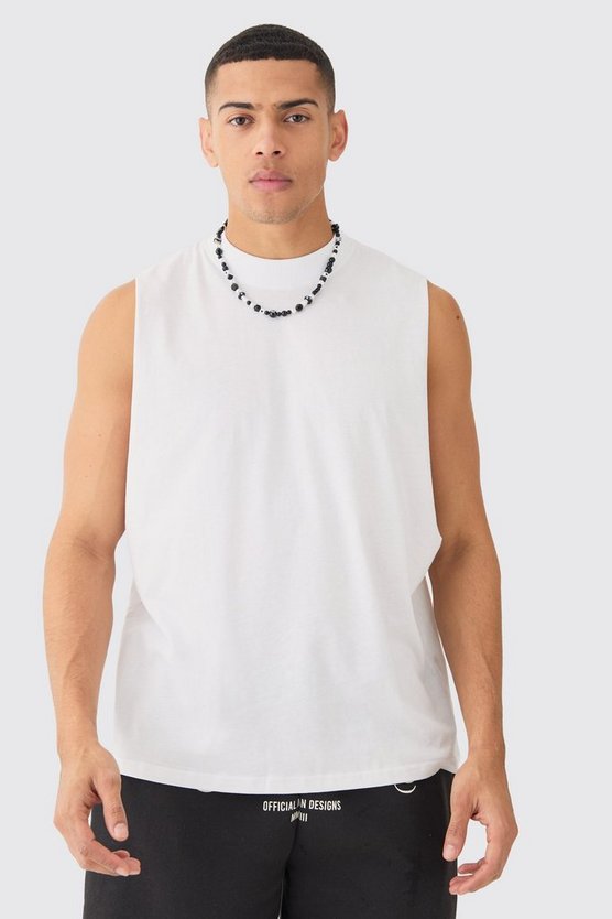 Oversize Tanktop mit Limited Edition Print