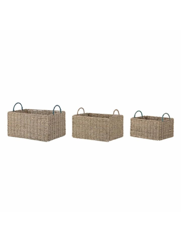 Bloomingville mini Korb Fenter in Grün günstig kaufen onesize