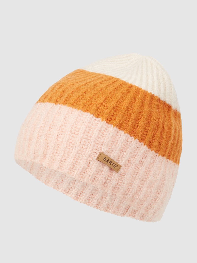 Mütze mit Rippenstruktur Modell 'Altah' in rosa
