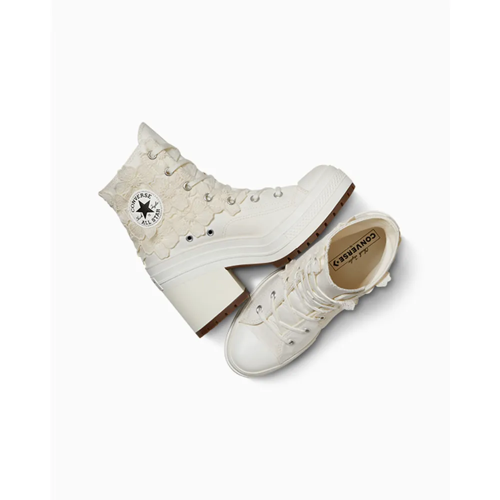 Converse Chuck 70 De Luxe Heel Lace A10229C / weiss