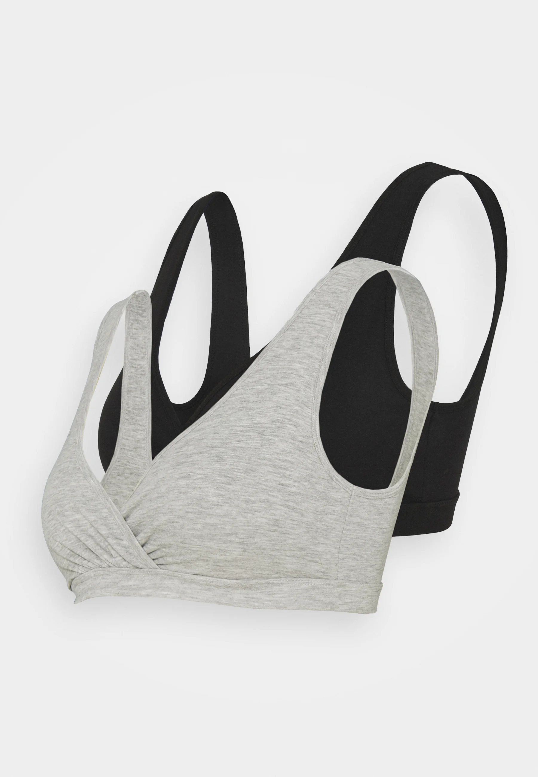 Lindex WRAP NURSING TOP PACK DE 2 - Sujetador de triángulo