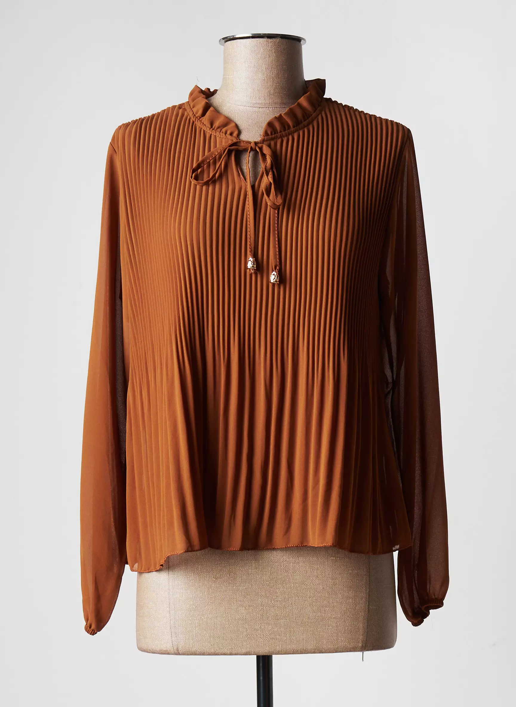 Couleurs Du Temps Blouses Femme couleur marron