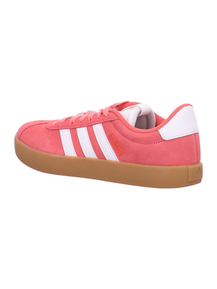 adidas Damen- Schnürschuhe VL COURT 3.0 in Rot günstig kaufen