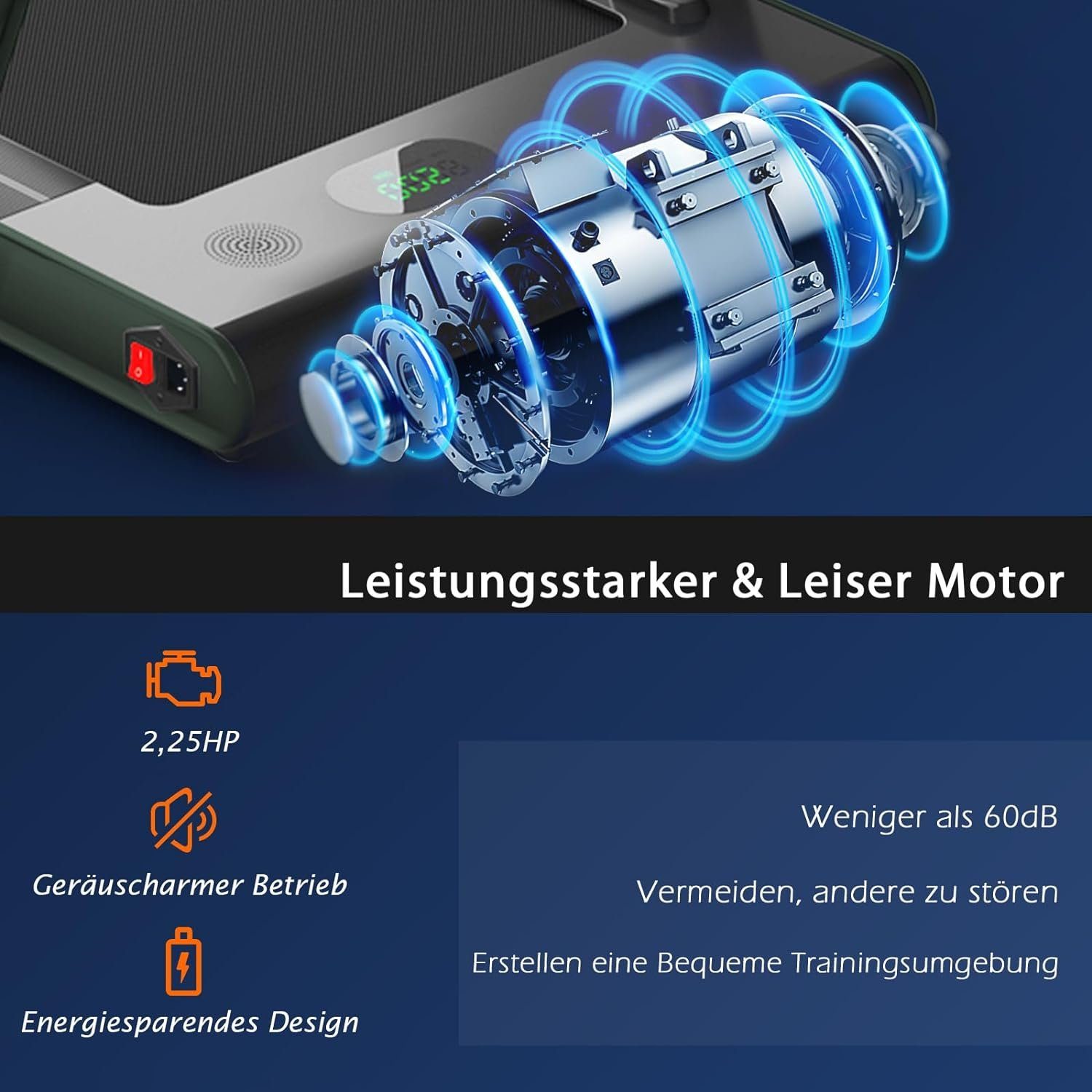 COSTWAY Laufband (2 in 1 Laufband Zuhause 1-12 km/h, Platzsparend 2,25 Pferdestärke), Laufband Zuhause, mit APP, Bluetooth und Fernbedienung