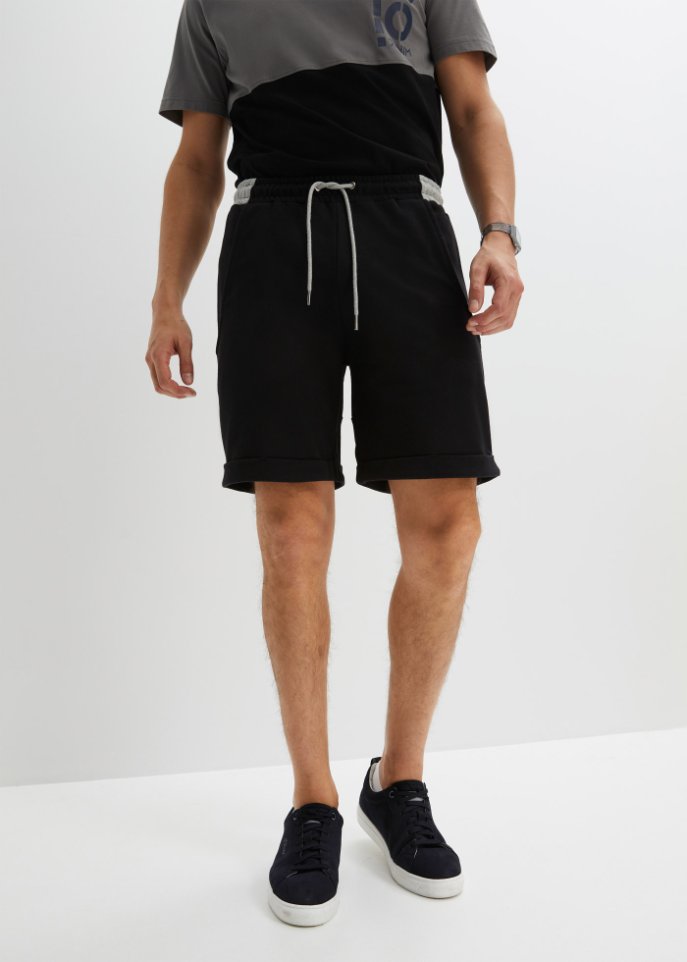Sweat-Long-Shorts mit reyceltem Polyester
