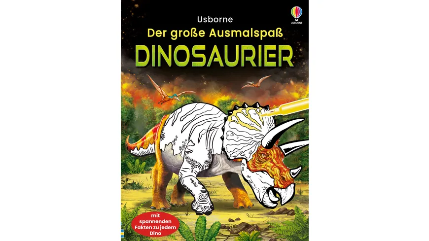 Der große Ausmalspaß: Dinosaurier