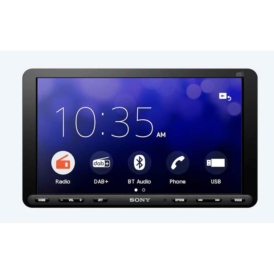 Sony XAV-AX8050D 1 DIN Mediacenter mit DAB+ Tuner, CarPlay/ AndroidAuto, USB und Bluetooth - ATU