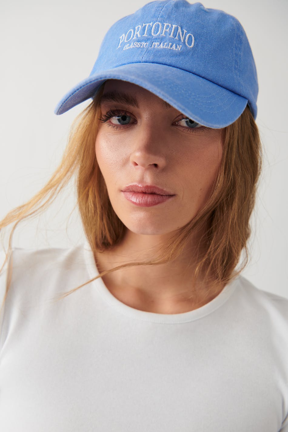 Washed cotton cap